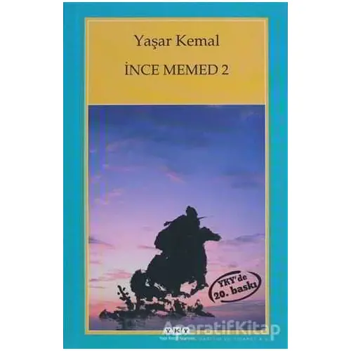 İnce Memed - 2 - Yaşar Kemal - Yapı Kredi Yayınları