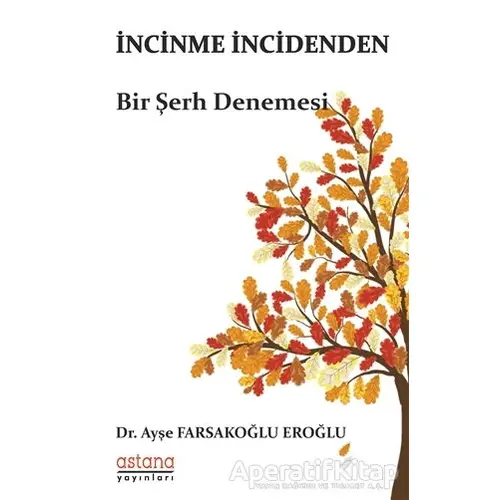 İncinme İncidenden - Ayşe Farsakoğlu Eroğlu - Astana Yayınları