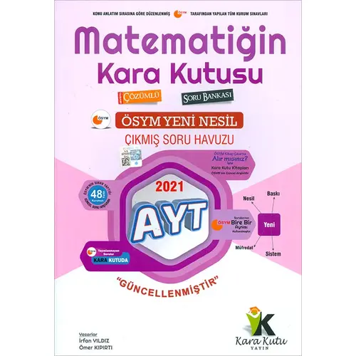 İnformal 2021 AYT Matematiğin Kara Kutusu Tamamı Çözümlü Soru Bankası