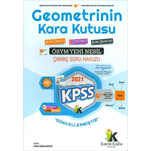 İnformal 2021 KPSS Geometrinin Kara Kutusu Tamamı Çözümlü Soru Bankası