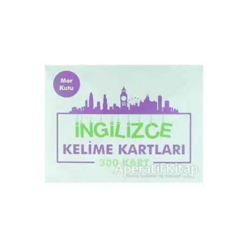 İngilizce Kelime Kartları (Mor Kutu) - Kolektif - Mavi Kelebek Yayınları