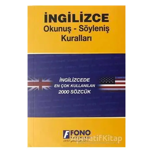 İngilizce Okunuş - Söyleniş Kuralları - Şükrü Meriç - Fono Yayınları