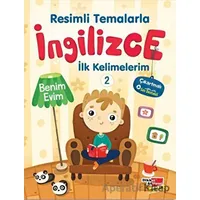 Resimli Temalarla İngilizce İlk Kelimelerim 2 - Benim Evim - Kolektif - Dikkat Atölyesi Yayınları