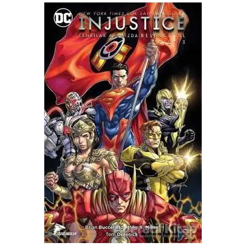 Injustice Yıl5 Cilt 3 - Brian Buccellato - Çizgi Düşler Yayınevi