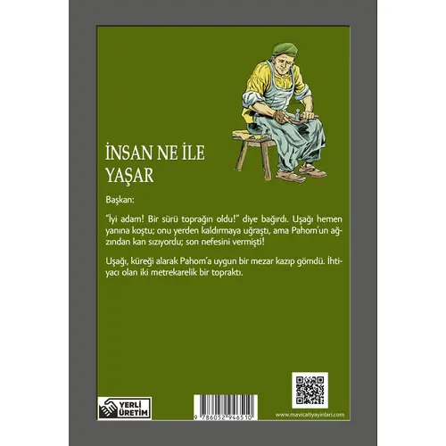 İnsan Ne İle Yaşar - Lev Tolstoy - Maviçatı Yayınları