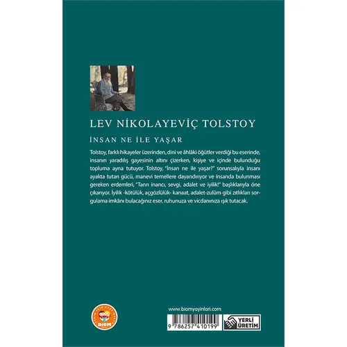 İnsan Ne İle Yaşar - Tolstoy - Biom (Dünya Klasikleri)