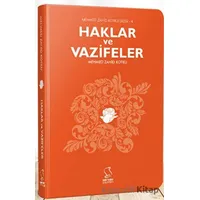 Haklar ve Vazifeler - Cep Boy - Mehmed Zahid Kotku - Server Yayınları