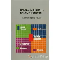 Halkla İlişkiler ve Etkinlik Yönetimi - Ruken Özgül Kılanç - Kriter Yayınları