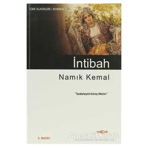 İntibah - Namık Kemal - Akçağ Yayınları