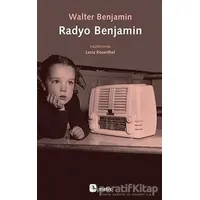 Radyo Benjamin - Walter Benjamin - Metis Yayınları