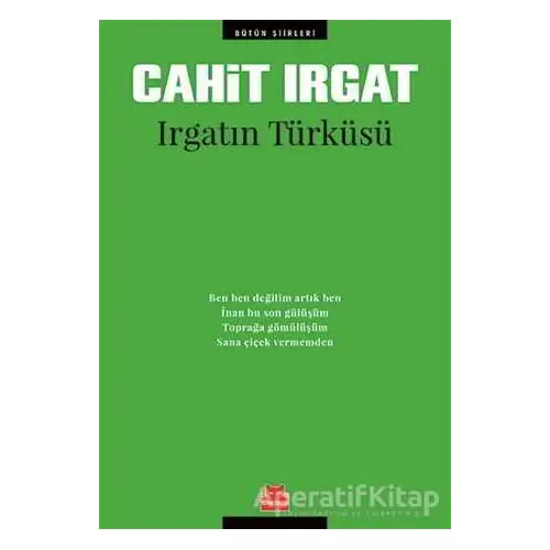 Irgatın Türküsü - Cahit Irgat - Kırmızı Kedi Yayınevi