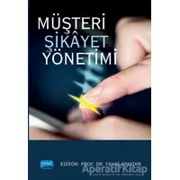 Müşteri Şikayet Yönetimi - Murat Toksarı - Nobel Akademik Yayıncılık