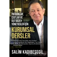 Patronlar CEO’lar ve Üst Düzey Yöneticiler için Kurumsal Dersler