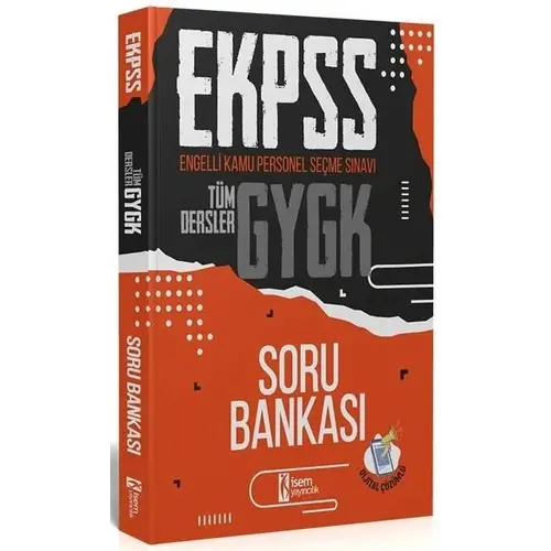 İsem 2022 EKPSS GYGK Tüm Dersler Soru Bankası