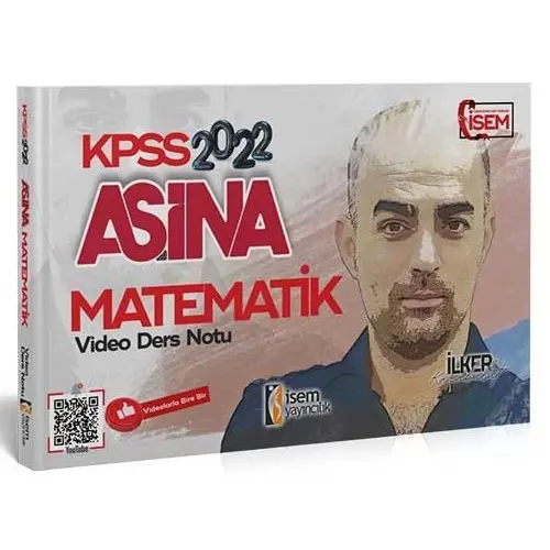 İsem 2022 KPSS Matematik Aşina Video Ders Notu - İlker Karabulut