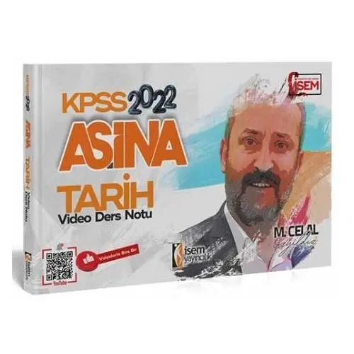 İsem 2022 KPSS Tarih Aşina Video Ders Notu - Mehmet Celal Özyıldız