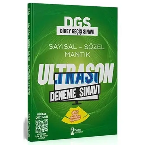 İsem DGS Ultrason Çözümlü Deneme