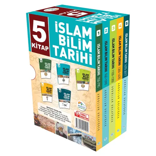 İslam Bilim Tarihi 5 Kitap Seti (750-2017) Maviçatı Yayınları