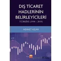 Dış Ticaret Hadlerinin Belirleyicileri: Türkiye (1998-2019) - Mehmet Aslan - Nobel Bilimsel Eserler