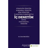 Stratejik Yönetim, Kurumsal Yönetim, Risk Yönetimi, İç Kontrol İlişkileri İle İç Denetim Fayda, Perf