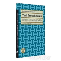 Yedi Esma Risalesi - İsmail Hakkı Bursevi - Büyüyen Ay Yayınları