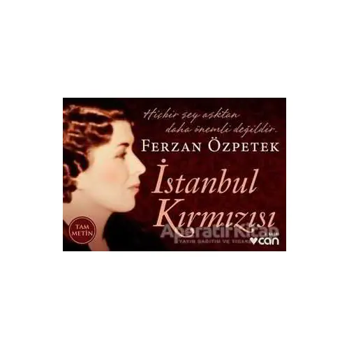 İstanbul Kırmızısı (Mini Kitap) - Ferzan Özpetek - Can Yayınları