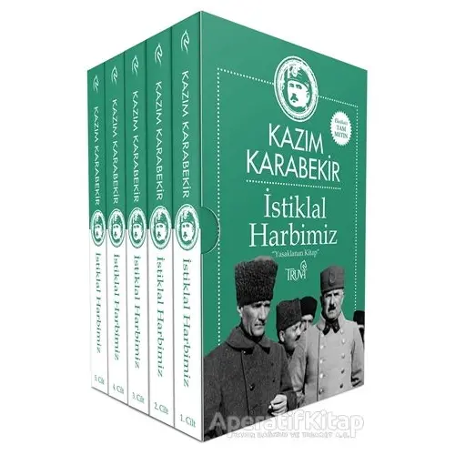 İstiklal Harbimiz (5 Cilt) - Kazım Karabekir - Truva Yayınları