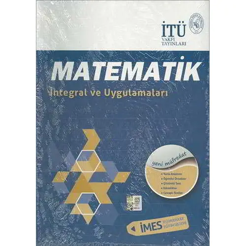 İtü Matematik İntegral ve Uygulamaları