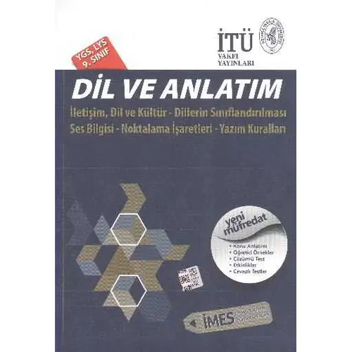 İTÜ YGS LYS 9. Sınıf Dil ve Anlarım