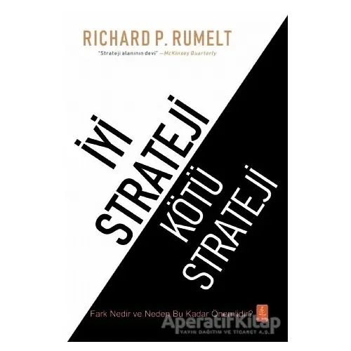 İyi Strateji Kötü Strateji - Richard P. Rumelt - Nobel Yaşam