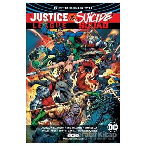 Justice League vs Suicide Squad - Rom Willams - Yapı Kredi Yayınları