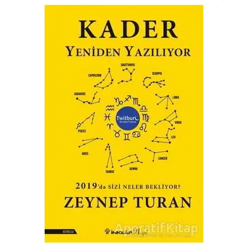 Kader Yeniden Yazılıyor - Zeynep Turan - İnkılap Kitabevi