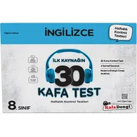 Kafadengi 8. Sınıf İngilizce İlk Kaynağın 30 Kafa Test