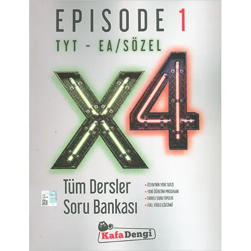 Kafa Dengi TYT EA-Sözel X4 Tüm Dersler Soru Bankası Episode-1