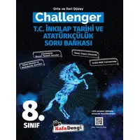 Kafadengi 8. Sınıf TC İnkılap Tarihi ve Atatürkçülük Challenger Soru Bankası