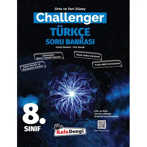 Kafadengi 8. Sınıf Türkçe Challenger Soru Bankası