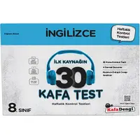 Kafadengi 8. Sınıf İngilizce İlk Kaynağın 30 Kafa Test