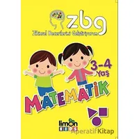 3 - 4 Yaş Matematik - Zihinsel Becerilerimi Geliştiriyorum - Kolektif - limonKIDS