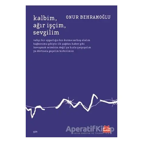 Kalbim Ağır İşçim Sevgilim - Onur Behramoğlu - Kırmızı Kedi Yayınevi