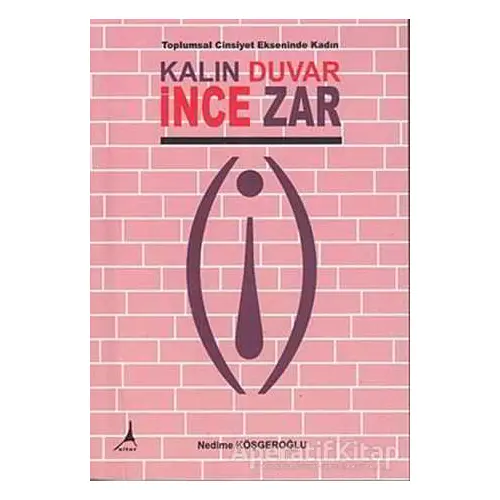 Kalın Duvar İnce Zar - Nedime Köşgeroğlu - Alter Yayıncılık