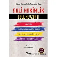 Adli Hakimlik Usul Mevzuatı - Sertkan Erdurmaz - Temsil Kitap