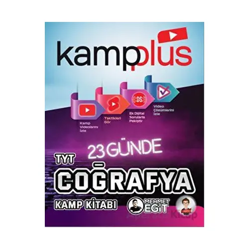 Kampplus 23 Günde TYT Coğrafya Kampı Tonguç Akademi