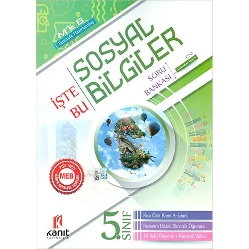 Kanıt 5.Sınıf İşte Bu Sosyal Bilgiler Soru Bankası