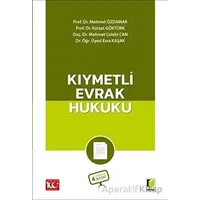 Kıymetli Evrak Hukuku - Esra Kaşak - Adalet Yayınevi