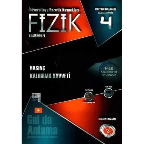 Karaağaç Fizik Fasikülleri 4 Basınç Kaldırma Kuvvetleri