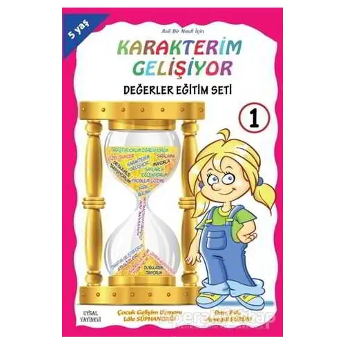 Karakterim Gelişiyor Değerler Eğitim Seti (8 Kitap Takım) - Ayşegül Sürüm - Uysal Yayınevi