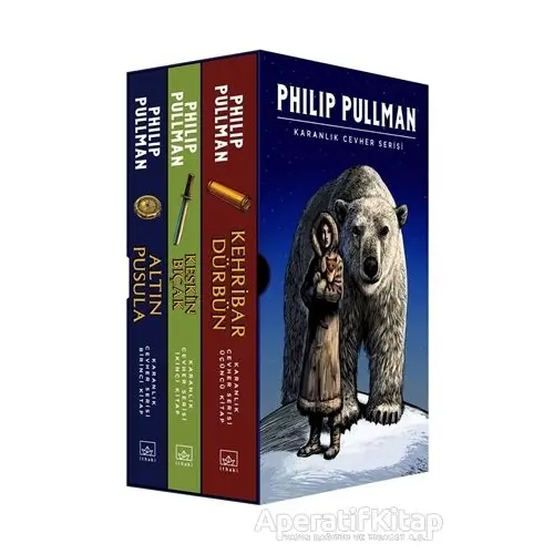 Karanlık Cevher Serisi Kutu Set (3 Kitap Takım) - Philip Pullman - İthaki Yayınları