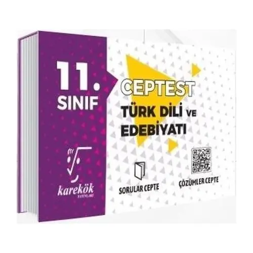 Karekök 11. Sınıf Türk Dili ve Edebiyatı Cep Test