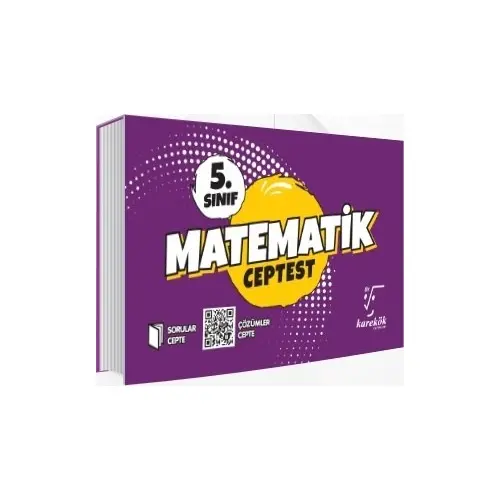 Karekök 5. Sınıf Matematik Cep Test