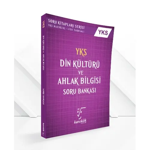 Karekök YKS 2.Oturum Din Kültürü ve Ahlak Bilgisi Soru Bankası